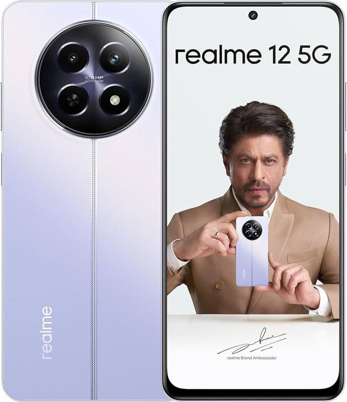 スマートフォン本体 realme 12 5G 256GB Twilight Purple bfd6656b2ccffa0f491344f683f227